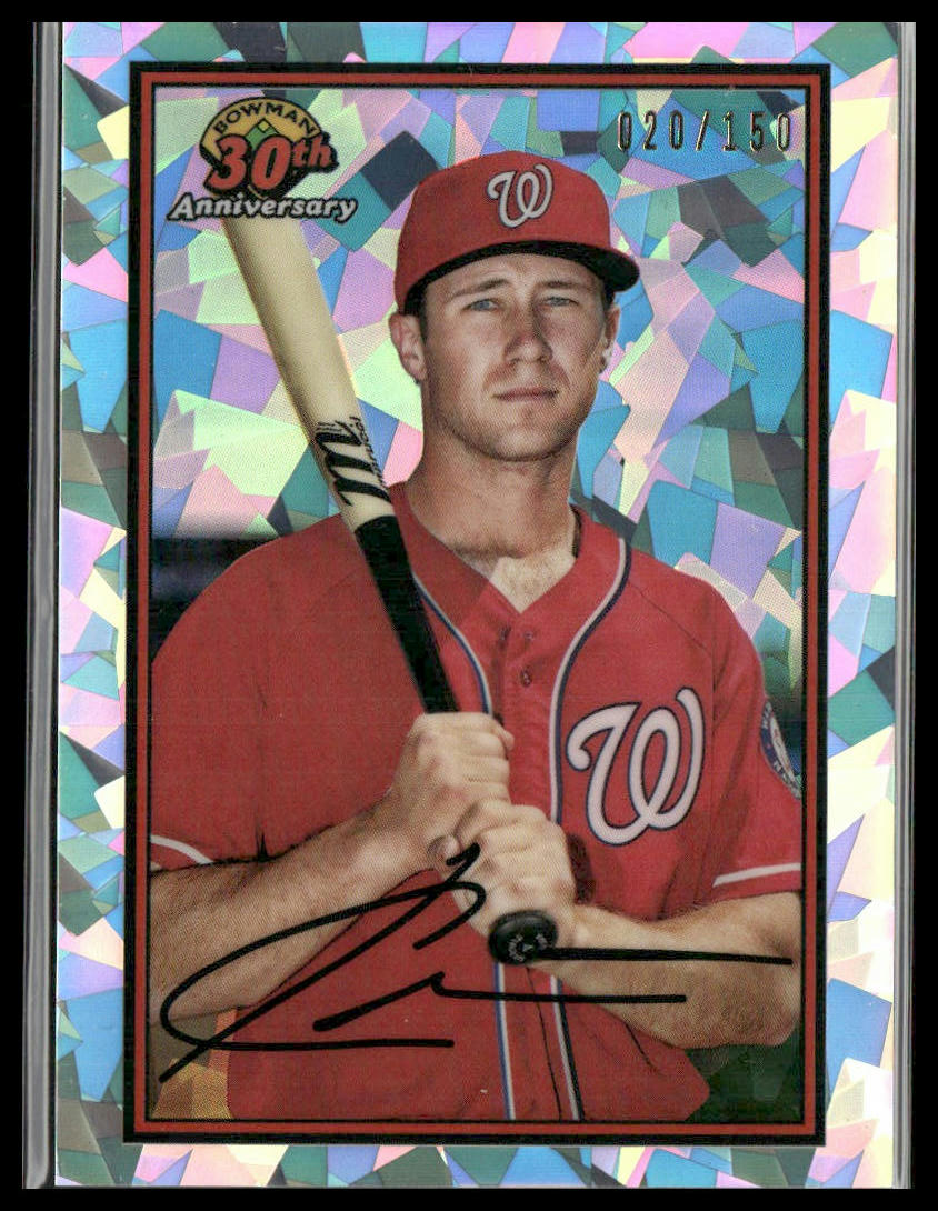 Carter Kieboom #B30-CK 2019 Bowman 30th Atomic #/150 Washington Nationals