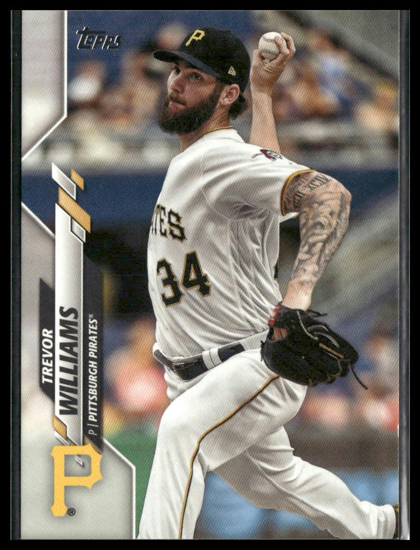 Trevor Williams #561 2020 Topps Advanced Stat #/300 Pittsburgh Pirates