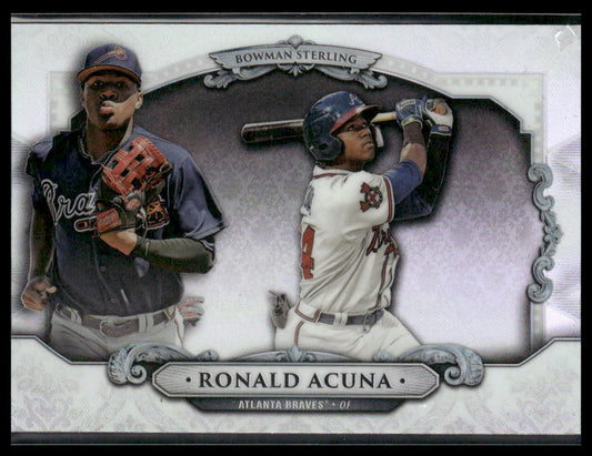 Ronald Acuna #BS-RA 2018 Bowman Bowman Sterling Continuity Atlanta Braves