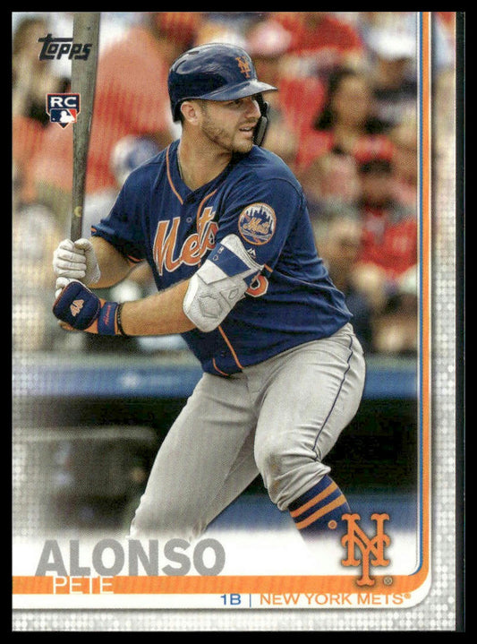 Pete Alonso #475 Rookie 2019 Topps New York Mets