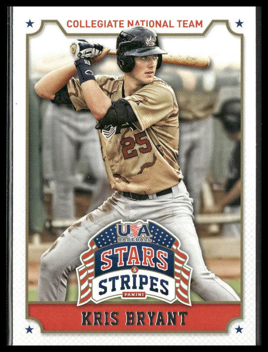 Kris Bryant #59 2015 Panini USA Baseball Stars & Stripes