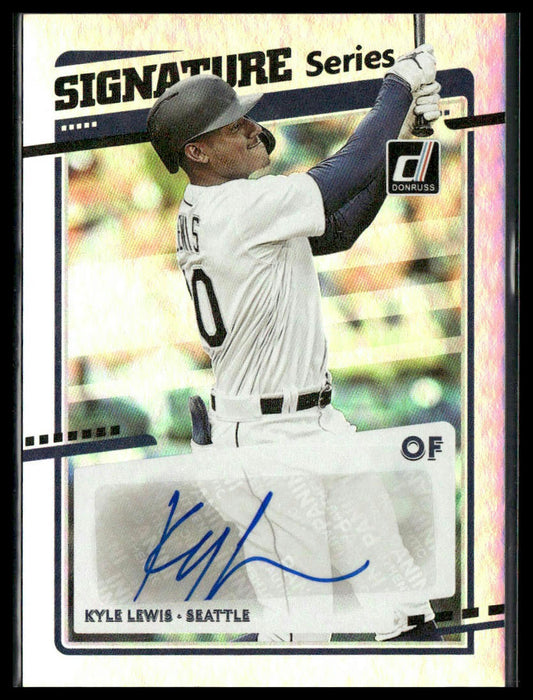 Kyle Lewis #SS-KL 2020 Donruss Signature Series Seattle Mariners
