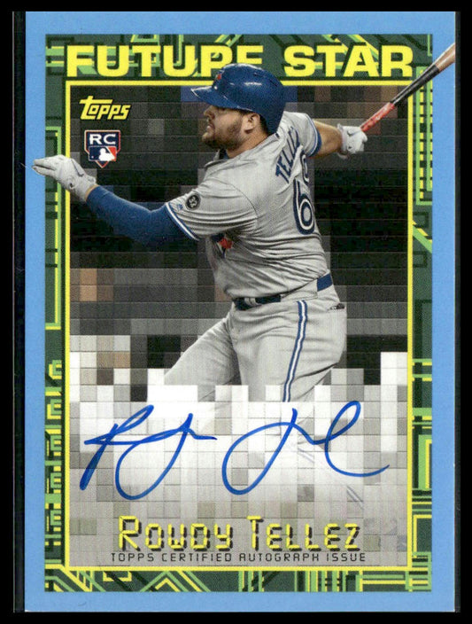 Rowdy Tellez #94FSA-RT 2019 Topps Archives 1994 Future Stars Blue #/25 Blue Jays