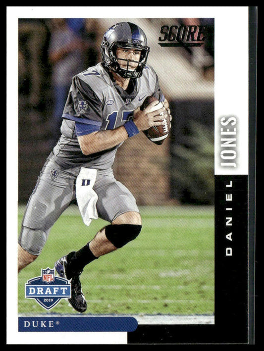 Daniel Jones #DFT-14 2019 Score NFL Draft 2019 Duke Blue Devils