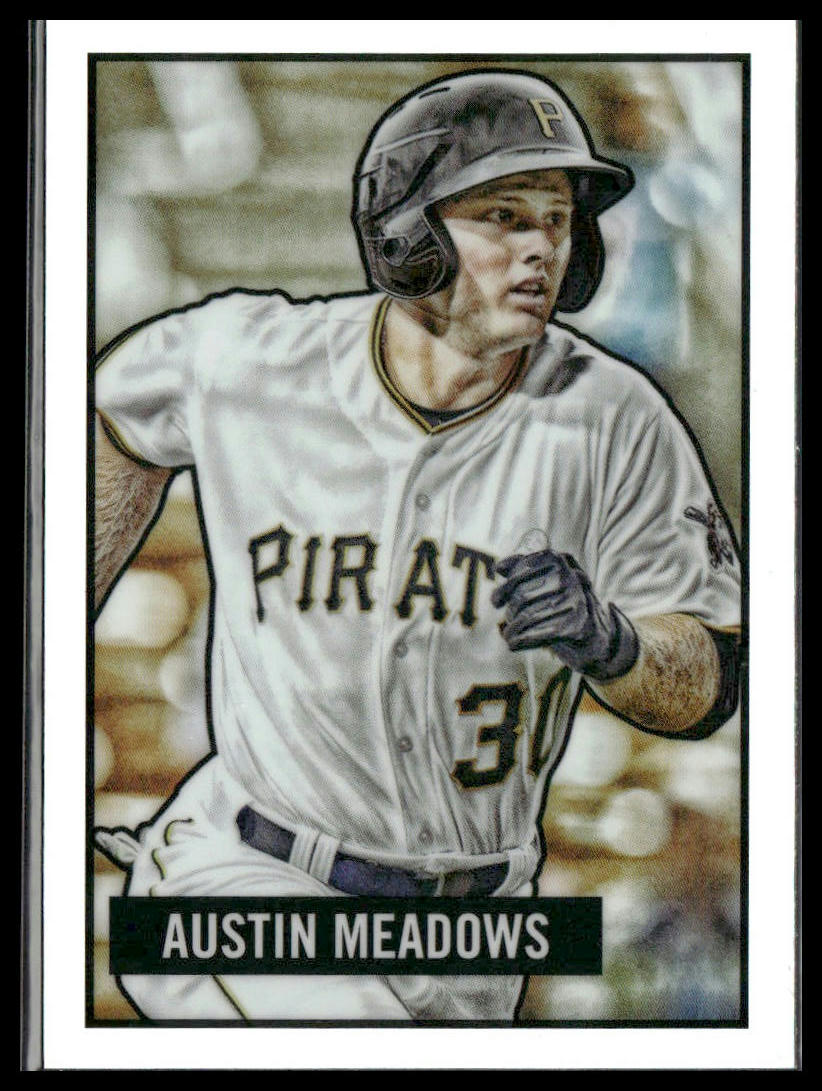 Austin Meadows #19 2017 Bowman 1951 Bowman Chrome Pittsburgh Pirates