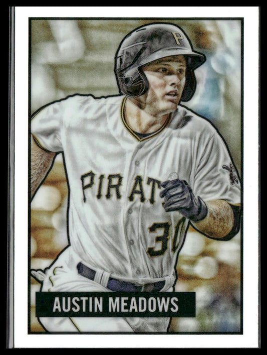 Austin Meadows #19 2017 Bowman 1951 Bowman Chrome Pittsburgh Pirates