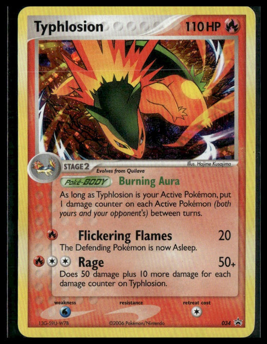 Typhlosion #034 Nintendo Promos MP