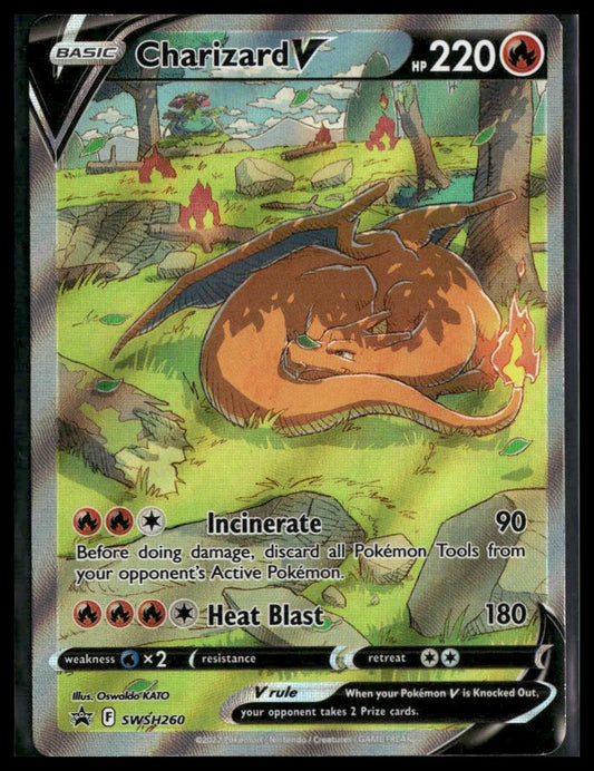 Charizard V #SWSH260 Sword & Shield Promo Cards NM