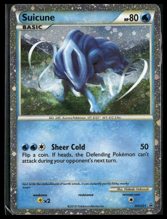 Suicune #HGSS21 HGSS Promos LP
