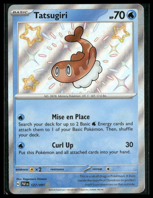 Tatsugiri #127/091 Paldean Fates NM