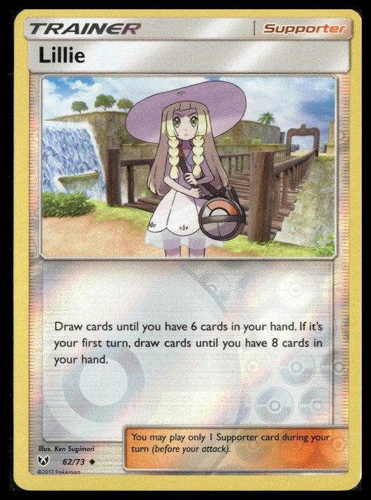 Lillie #122/149 Reverse Holo SM Base Set NM