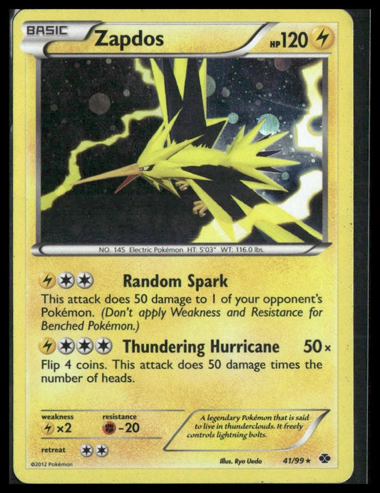 Zapdos #041/099 Cosmos Holo Next Destinies MP
