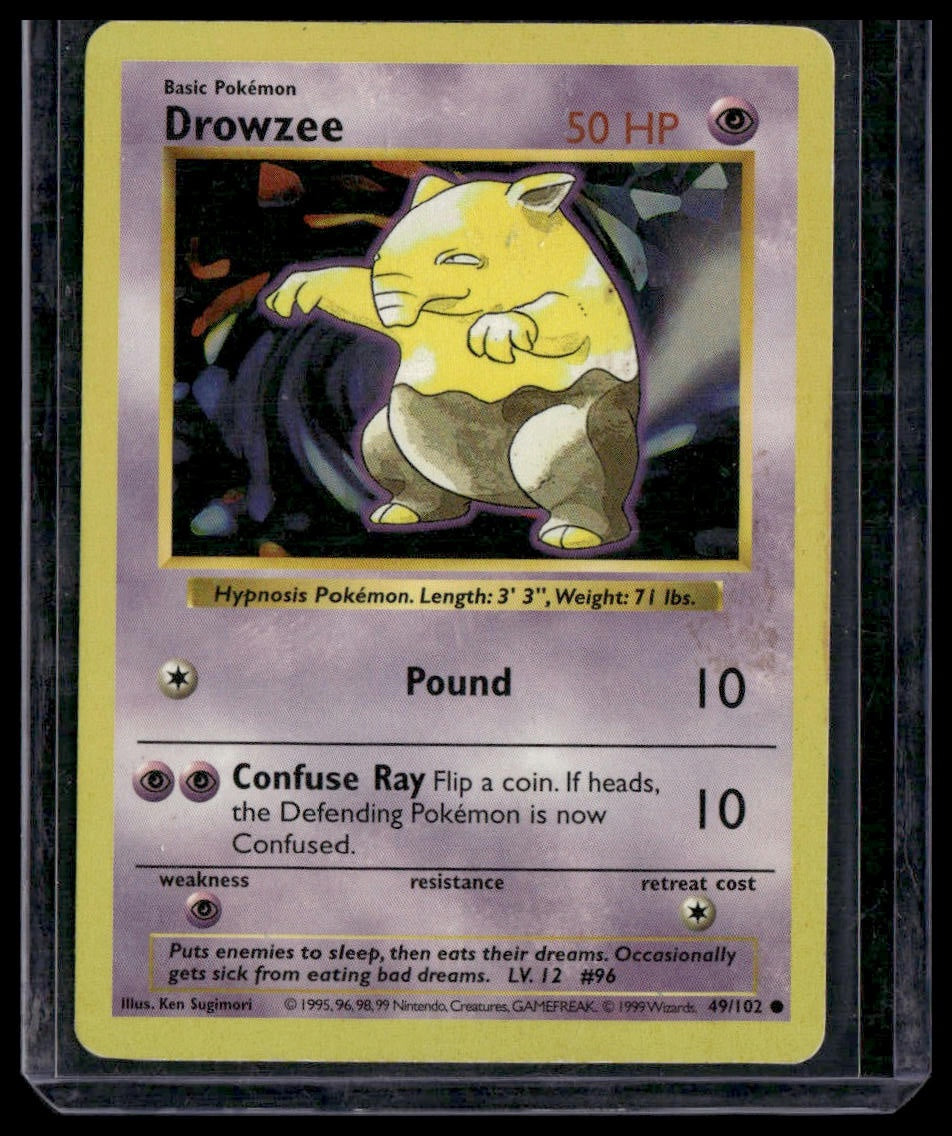 Drowzee #049/102 Base Set (Shadowless) MP