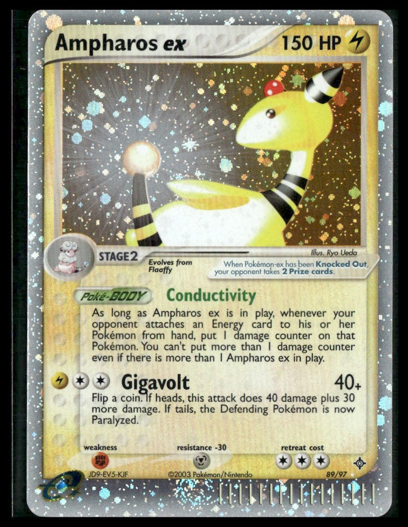 Ampharos ex #89/97 Dragon VLP