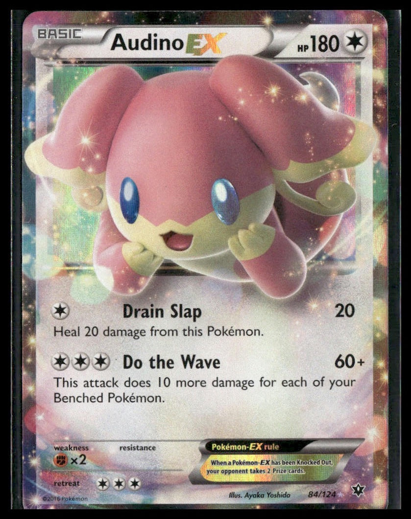 Audino EX #84/124 XY - Fates Collide LP