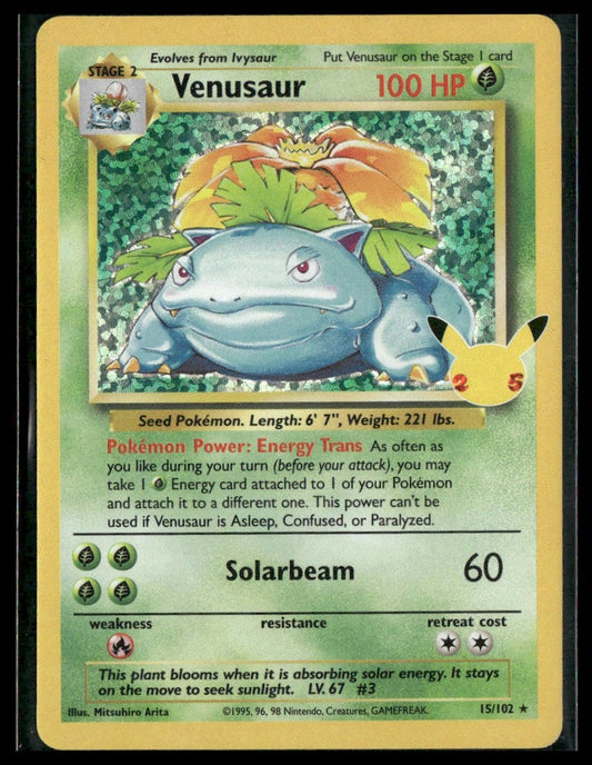 Venusaur #15/102 Celebrations: Classic Collection NM