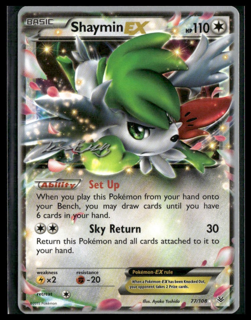 Shaymin EX #77/108 World Championship Decks LP