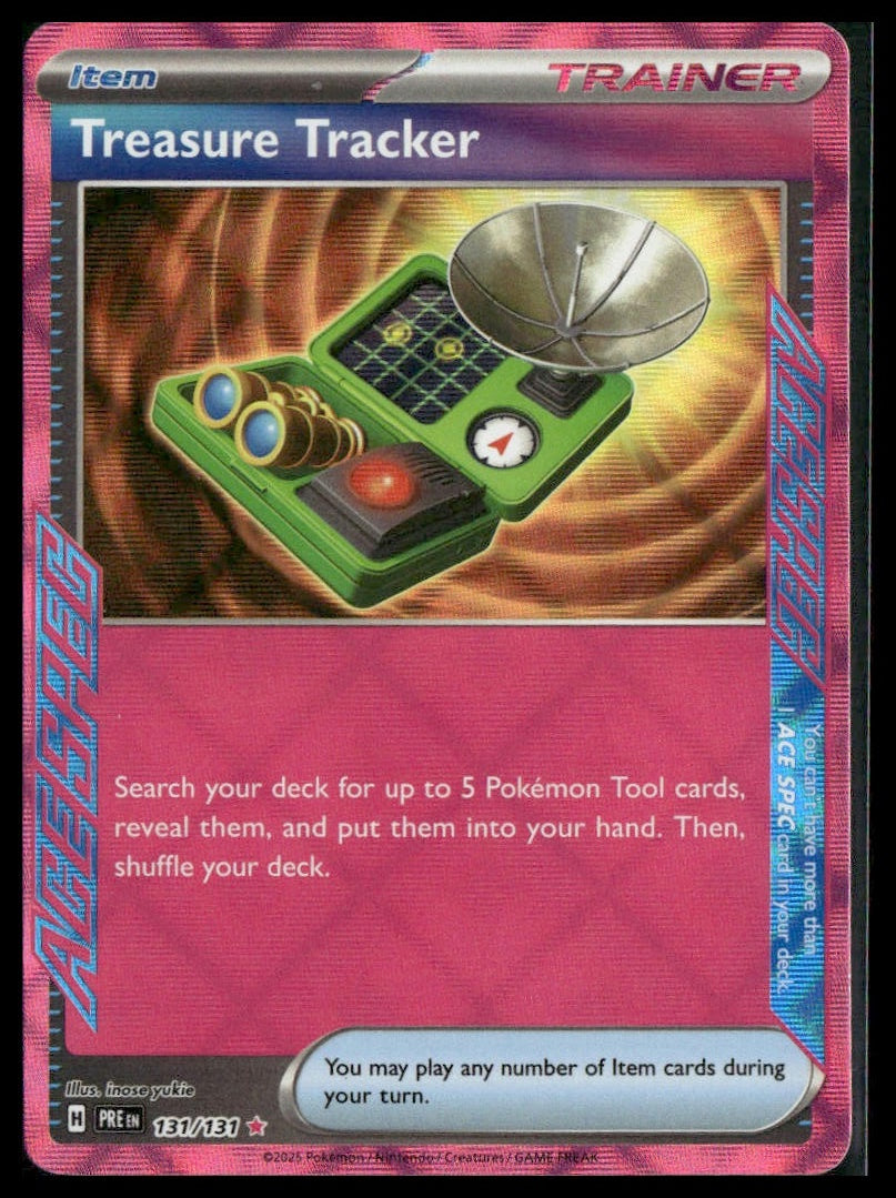 Treasure Tracker #131/131 Prismatic Evolutions VLP