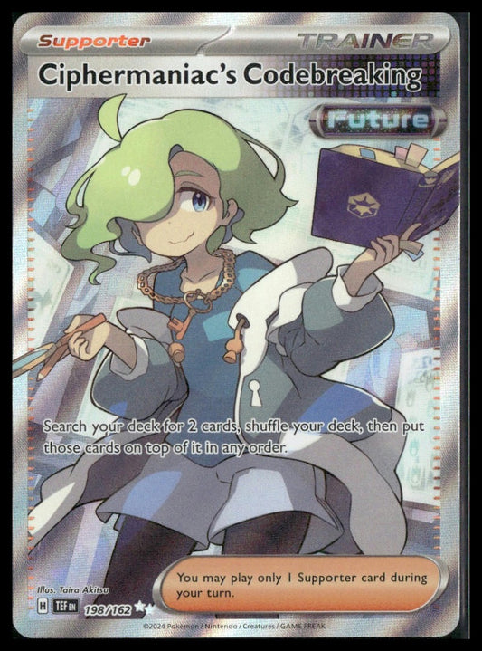 Ciphermaniac's Codebreaking #198/162 Temporal Forces NM