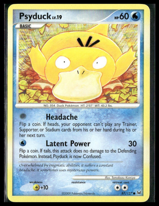 Psyduck #87/127 Platinum VLP