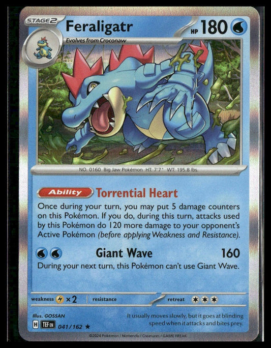 Feraligatr #041/162 Temporal Forces VLP