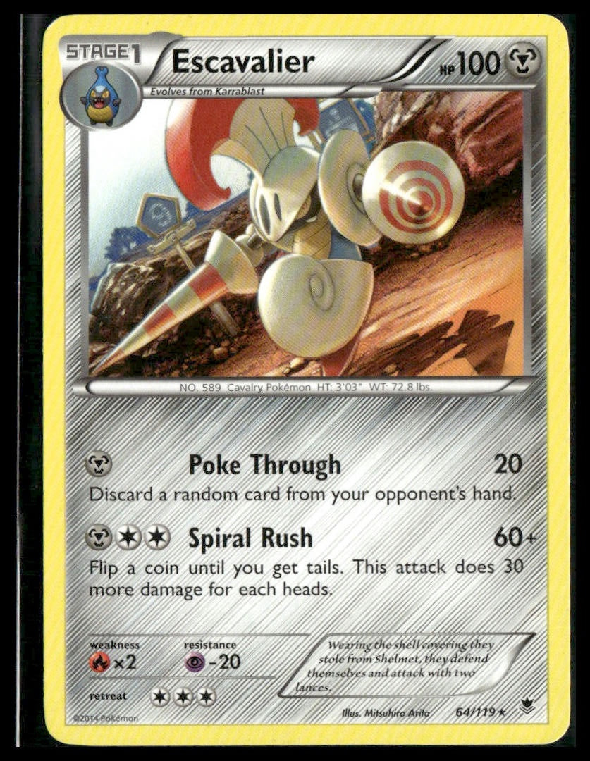 Escavalier #64/119 Phantom Forces VLP