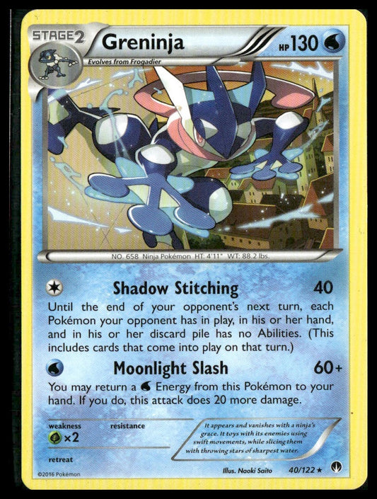 Greninja #40/122 BREAKpoint LP