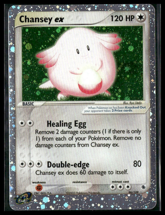 Chansey ex #96/109 Ruby and Sapphire LP
