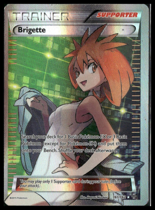 Brigette (Full Art) #161/162 XY - BREAKthrough MP