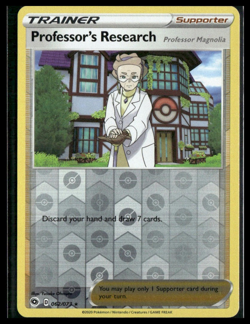 Professor's Research #62/73 Reverse Holo Champion's Path LP