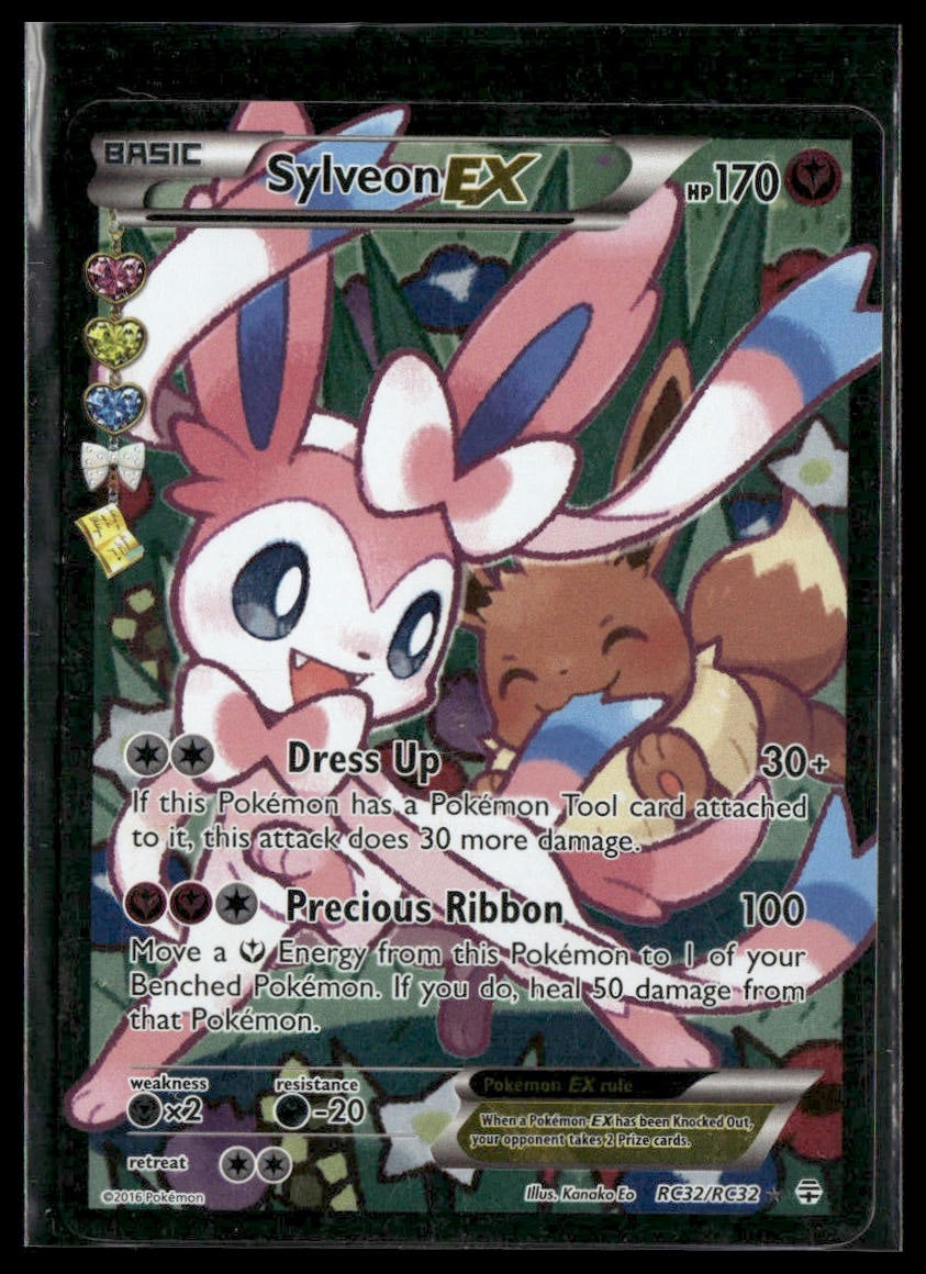 Sylveon EX (Full Art) #RC32/RC32 Generations: Radiant Collection LP
