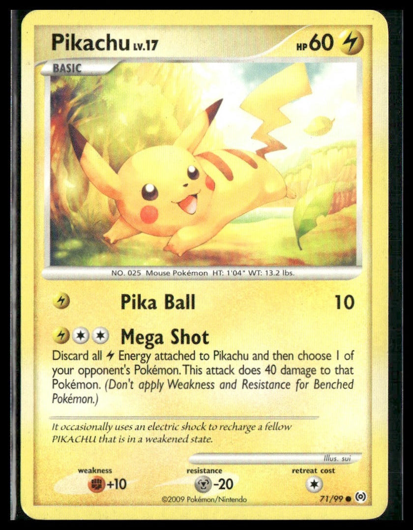 Pikachu #71/99 Arceus LP