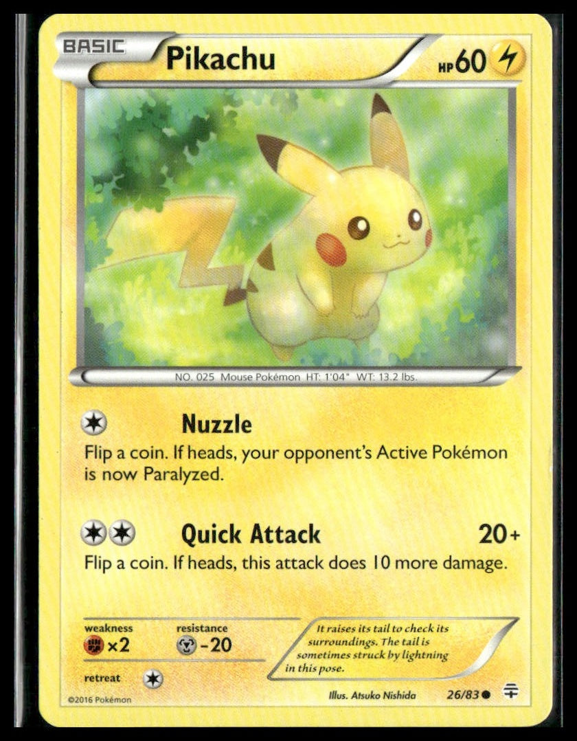 Pikachu #26/83 Generations LP
