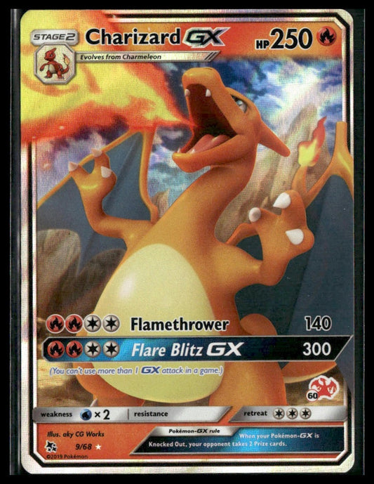 Charizard GX #9/68 Hidden Fates LP