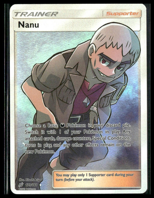 Nanu (Full Art) #179/181 SM - Team Up NM