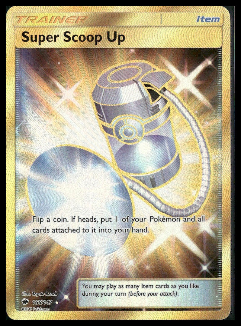 Super Scoop Up (Secret) #166/147 Burning Shadows VLP