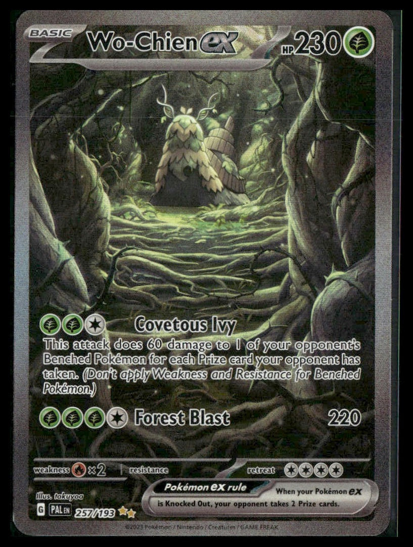 Wo-Chien ex #257/193 Paldea Evolved NM
