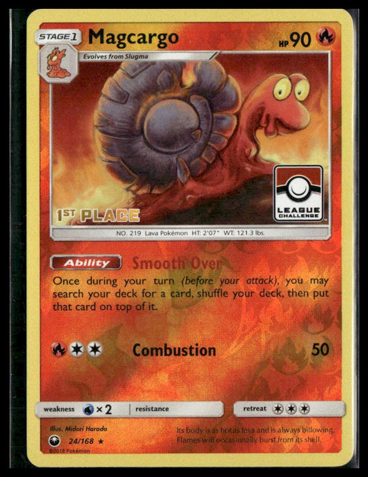 Magcargo #024/168 League & Championship Cards NM