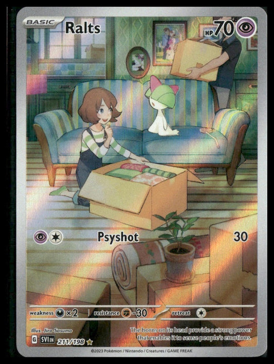 Ralts #211/198 Scarlet & Violet Base Set NM