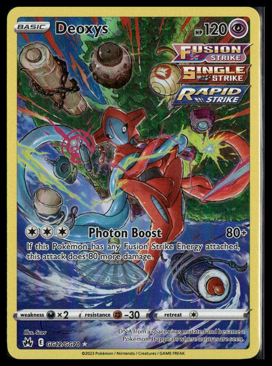 Deoxys #GG12/GG70 Crown Zenith: Galarian Gallery VLP