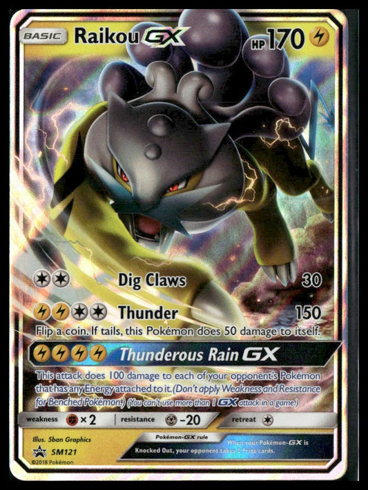 Raikou GX #SM121 SM Promos NM