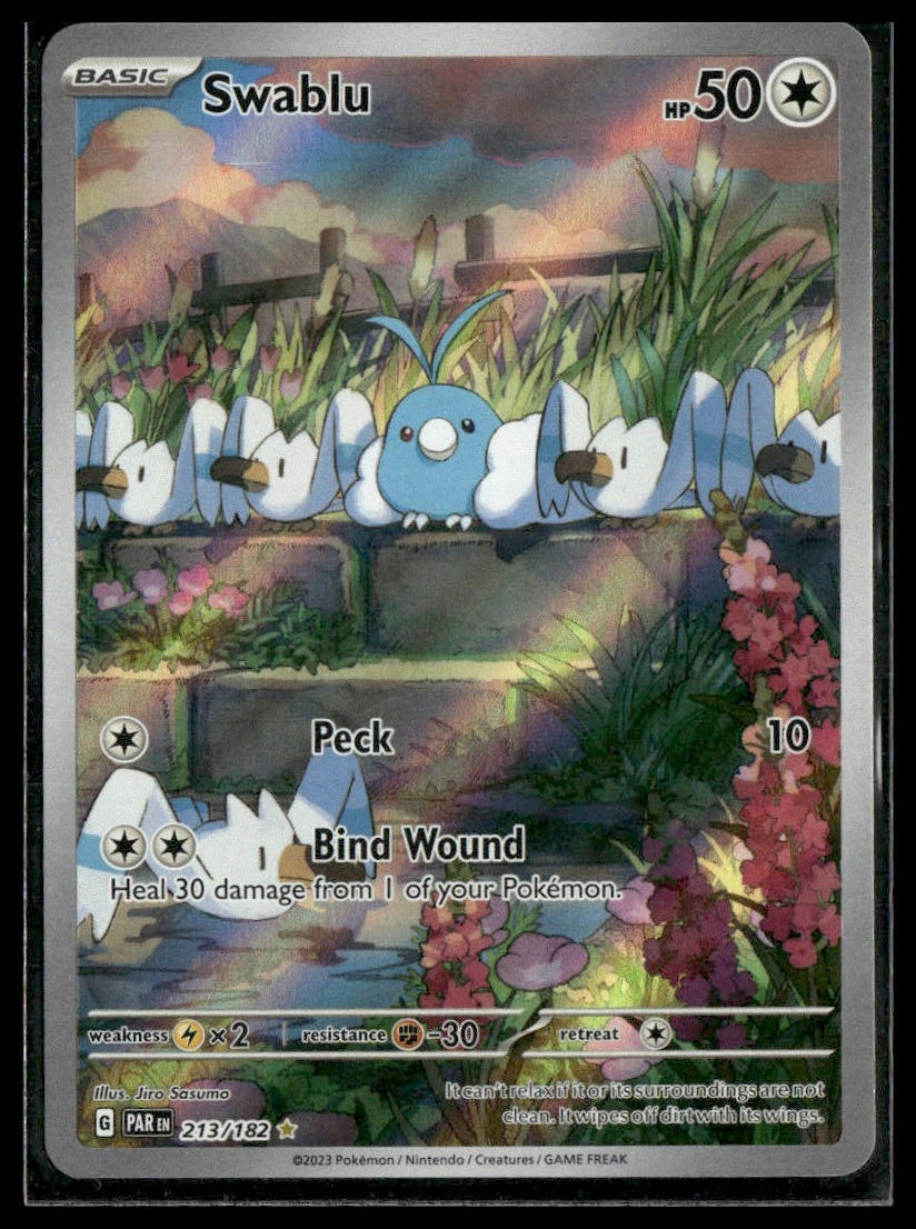 Swablu #213/182 Paradox Rift NM