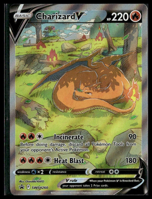 Charizard V #SWSH260 Sword & Shield Promo Cards NM