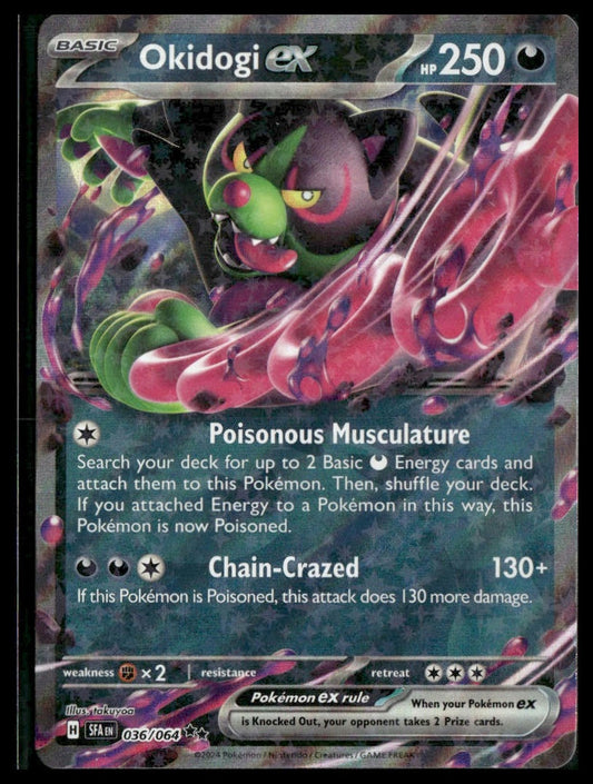 Okidogi ex #036/064 Shrouded Fable NM