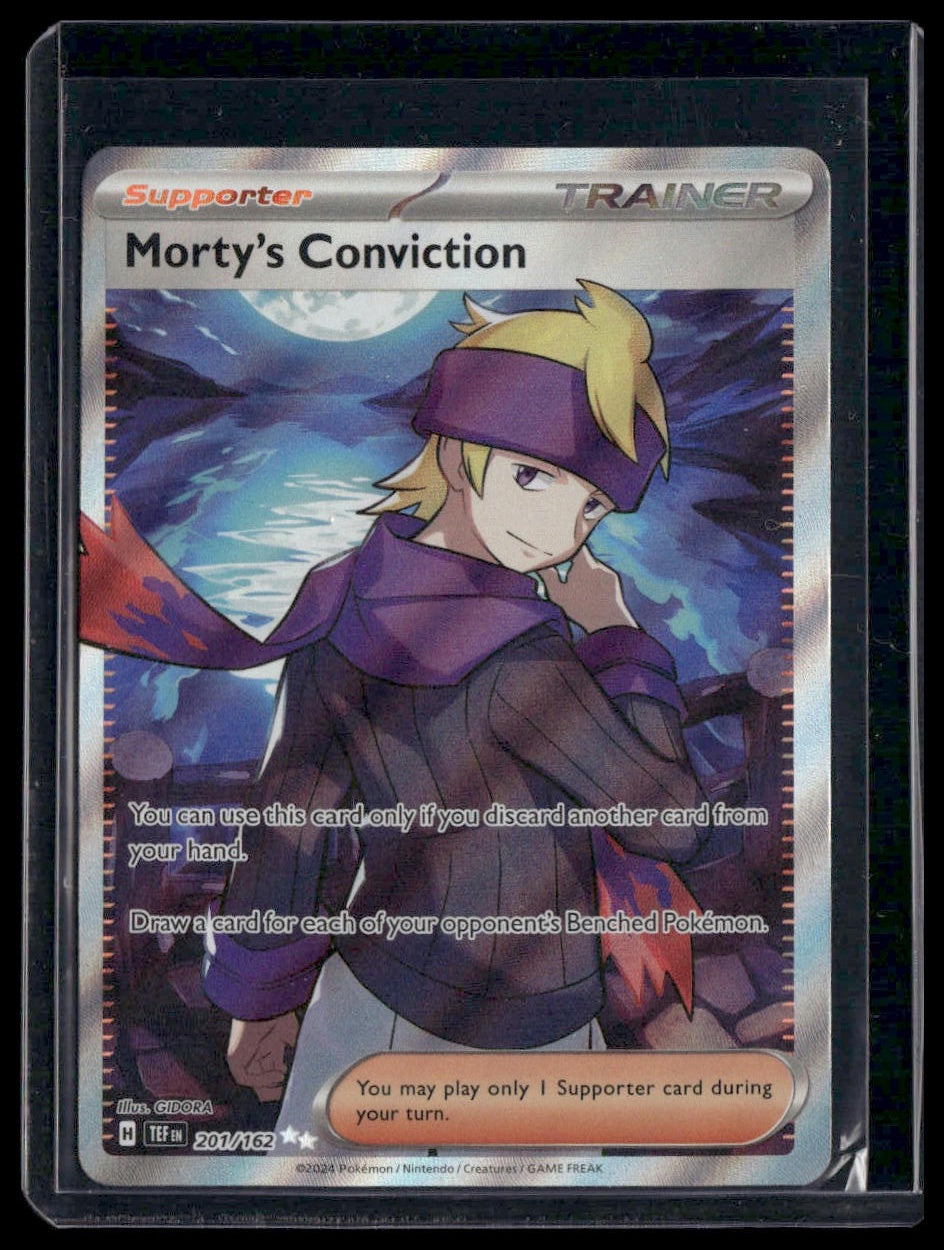 Morty's Conviction #201/162 Temporal Forces NM