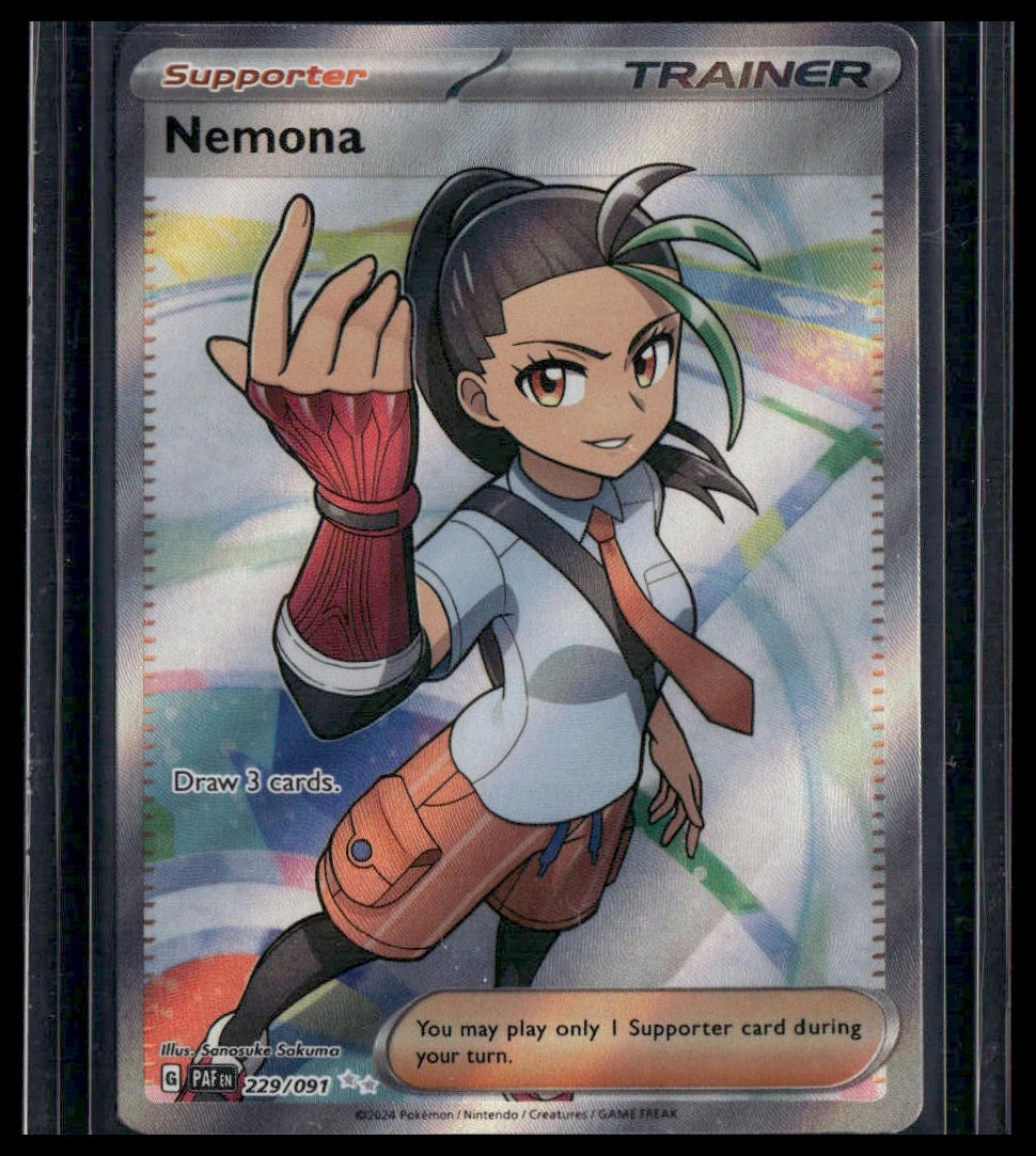 Nemona #229/091 Paldean Fates NM