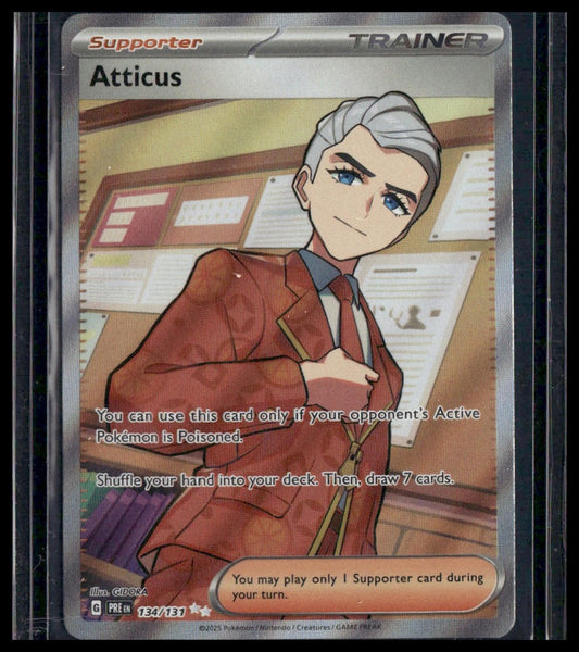 Atticus #134/131 Prismatic Evolutions NM