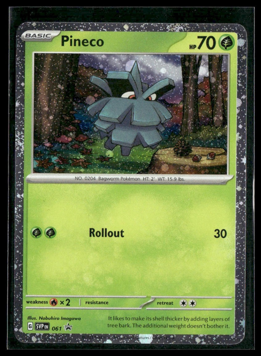 Pineco #061 Scarlet & Violet Promo Cards NM