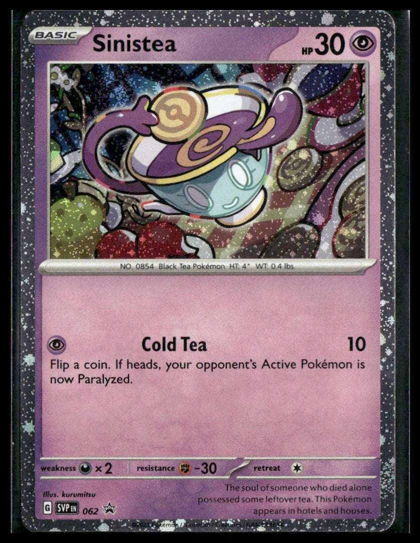 Sinistea #062 Scarlet & Violet Promo Cards NM