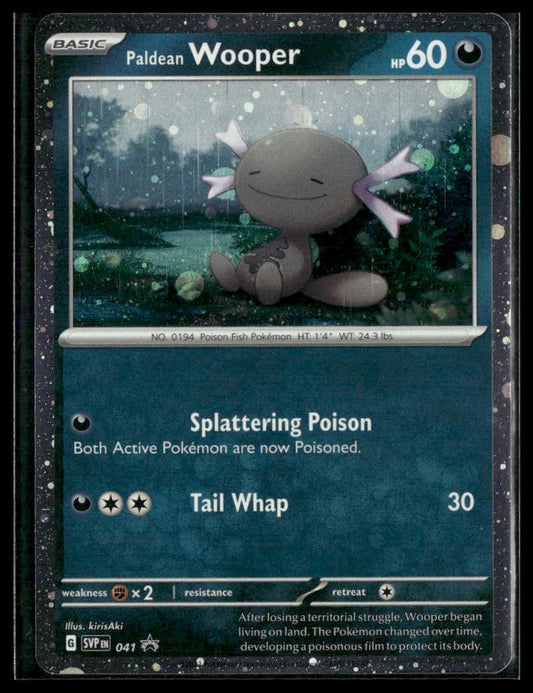 Paldean Wooper #041 Scarlet & Violet Promo Cards NM